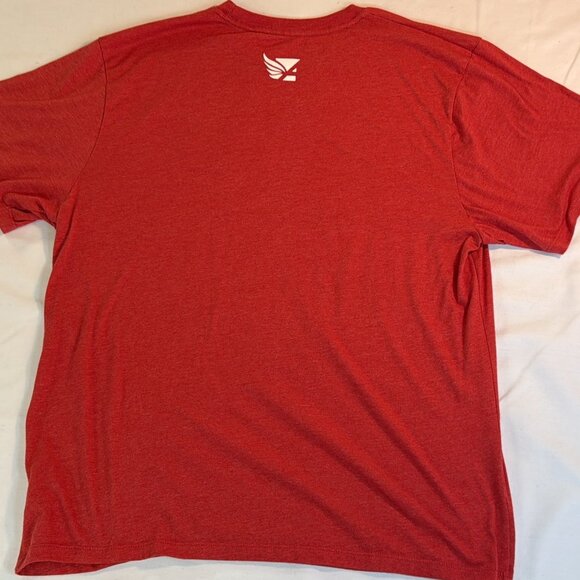 Men's MIZUNO CORE T-Shirt Atlanta Track Club - Red / White Graphic - Very Nice! - Picture 9 of 14